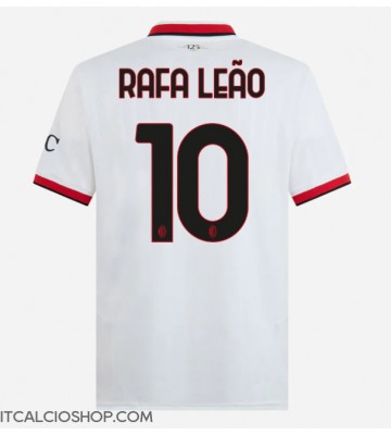 AC Milan Rafael Leao #10 Seconda Maglia 2024-25 Manica Corta